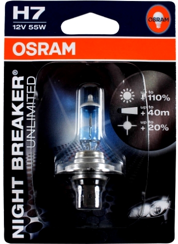 SIJALICA 12V H7 55W OSRAM NIGHT BRAKER  2kom set - OSR64210NB2 - 64210 - 64210